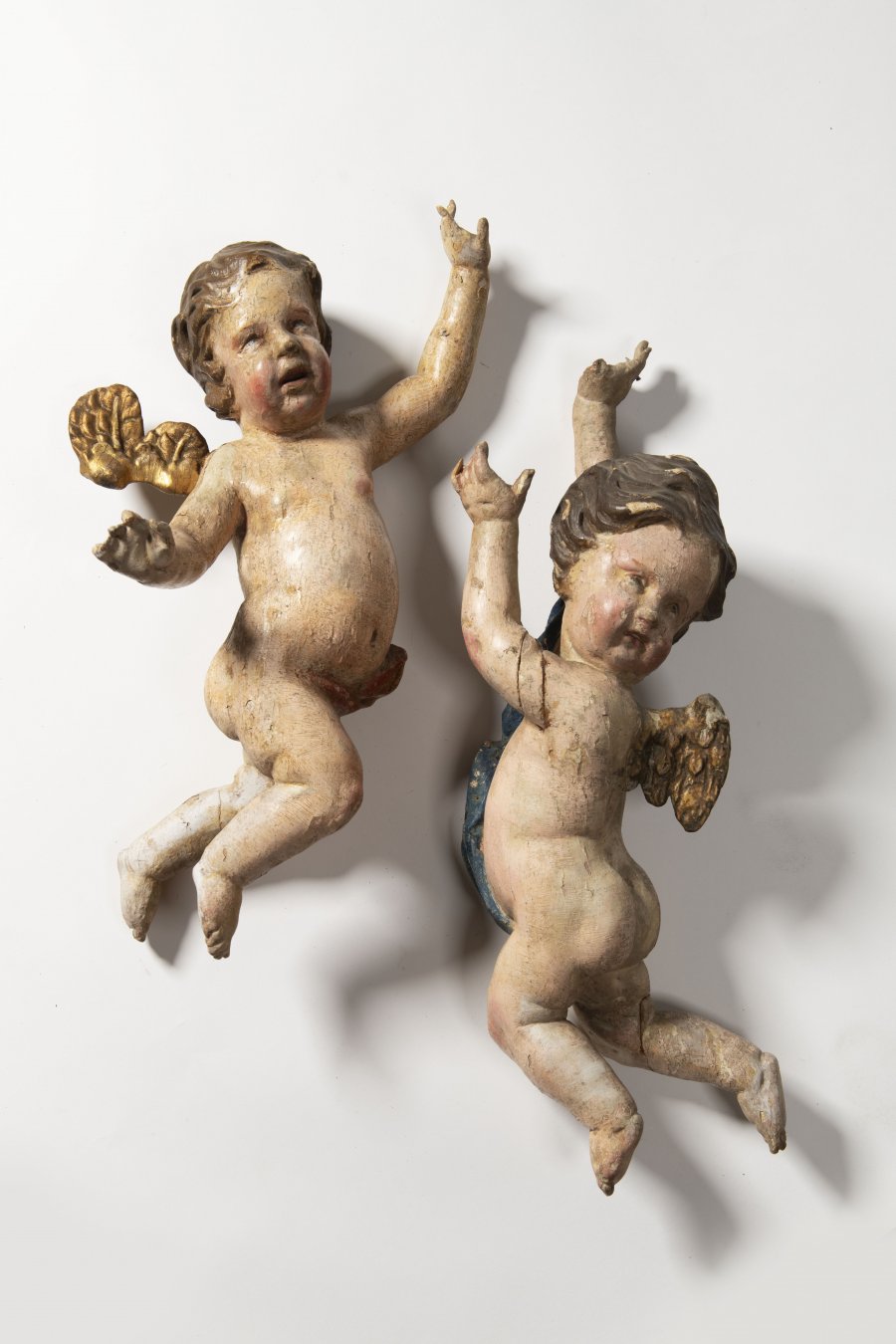 TWO BAROQUE PUTTI