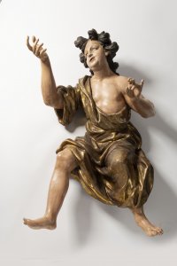 BAROQUE FIGURE OF A YOUNG MAN