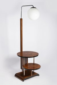 NIGHT TABLE WITH A LAMP
