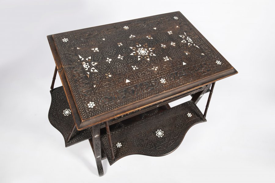 ORIENTALIST  TEA TABLE