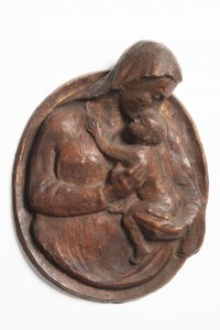 RELIEF OF THE MADONNA AND CHILD