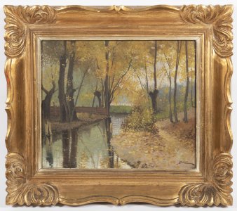 BROOK IN AUTUMN