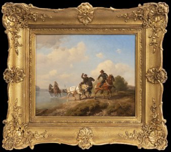 LANDSCAPE WITH RIDERS