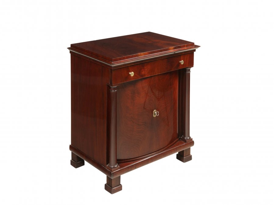 A BIEDERMEIER CHEST