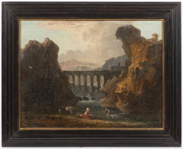 LANDSCAPE WITH AQUEDUCT