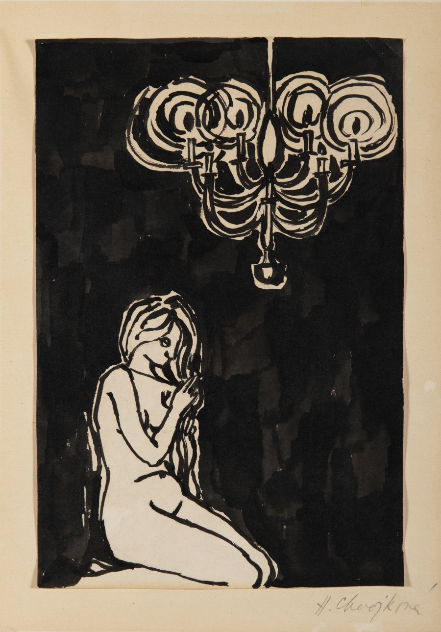 SERIES OF 3 DRAWINGS