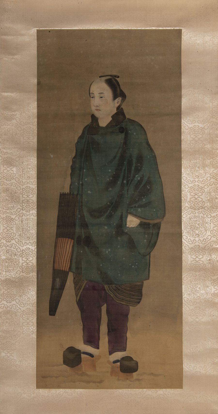 MAN WITH AN UMBRELLA