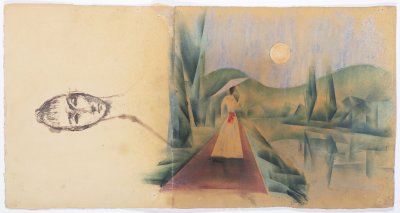 LANDSCAPE WITH A GIRL