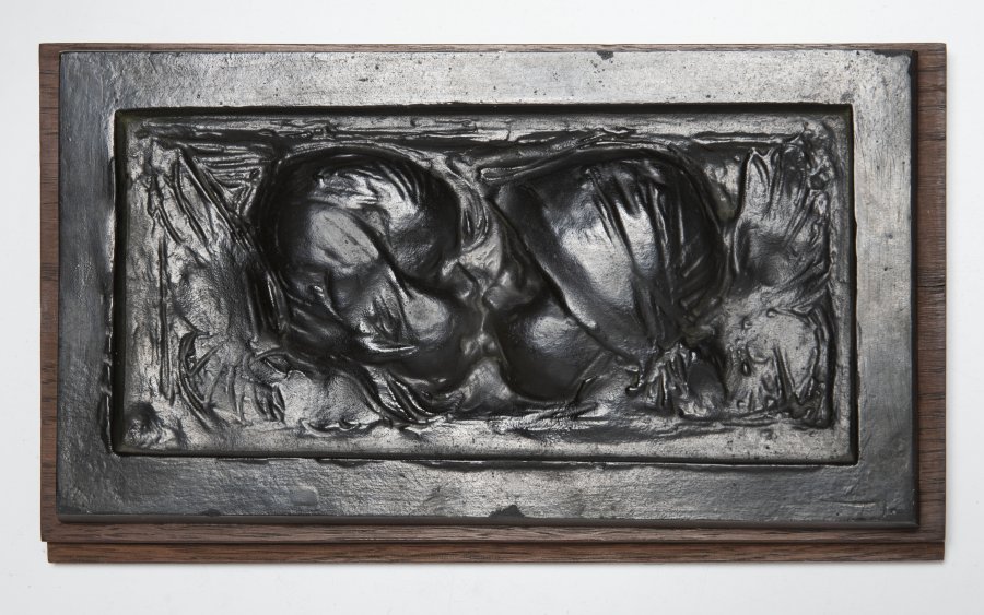 TWO FIGURATIVE RELIEFS