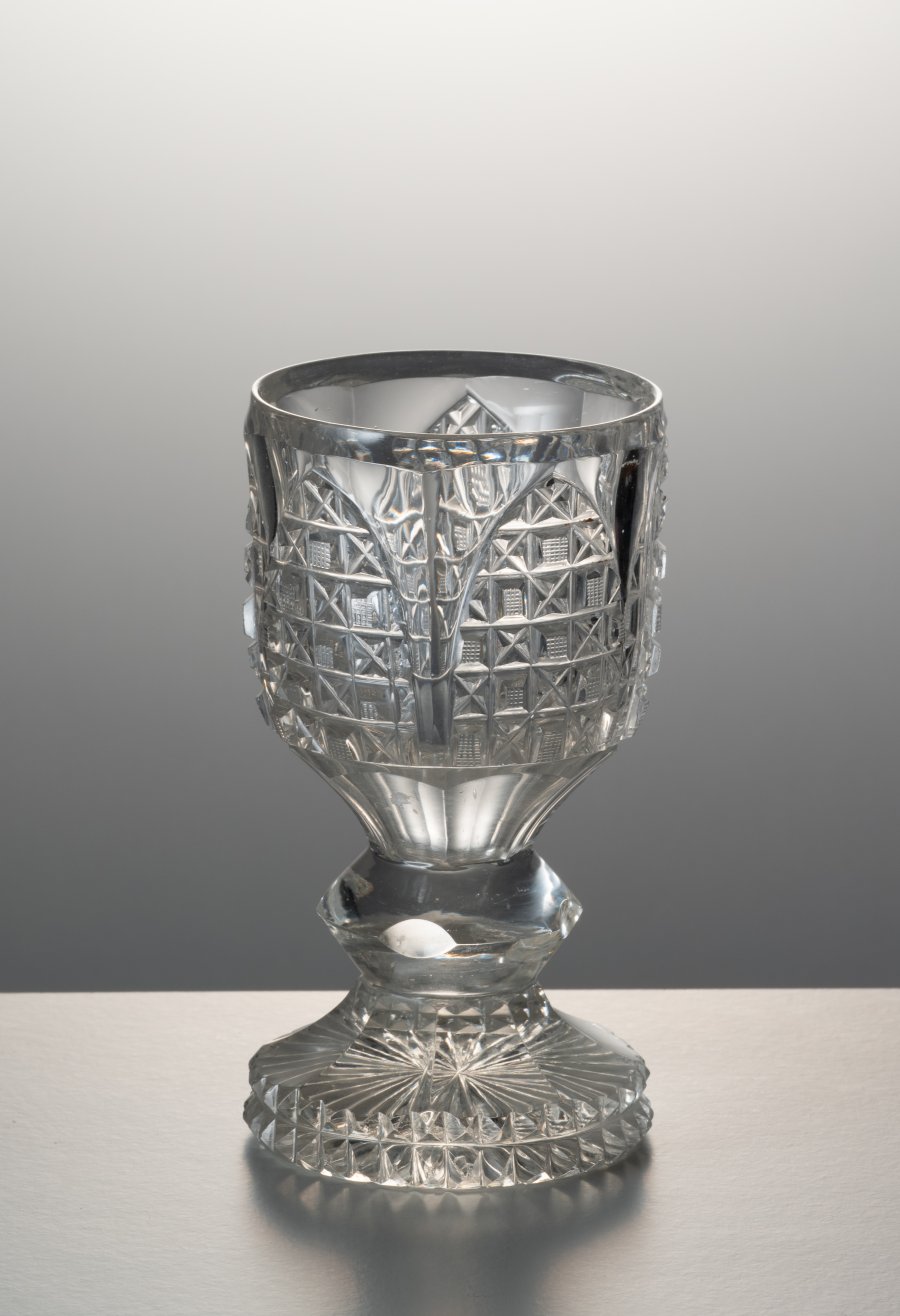 GLASS FROM THE  HISTORIST PERIOD