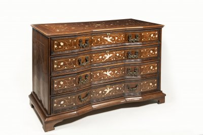 MANNERIST WRITING CHEST OF DRAWERS