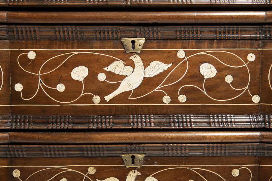 MANNERIST WRITING CHEST OF DRAWERS