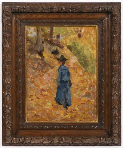 LADY IN A PARK