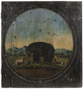 BIEDERMEIER SHOOTING TARGET