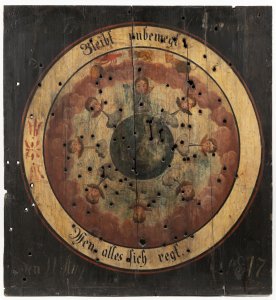 BIEDERMEIER SHOOTING TARGET
