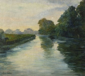 EARLY EVENING BY THE RIVER
