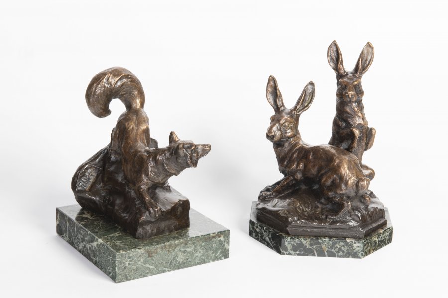 THE HARES AND THE FOX