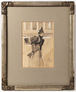 LADY IN A STREET