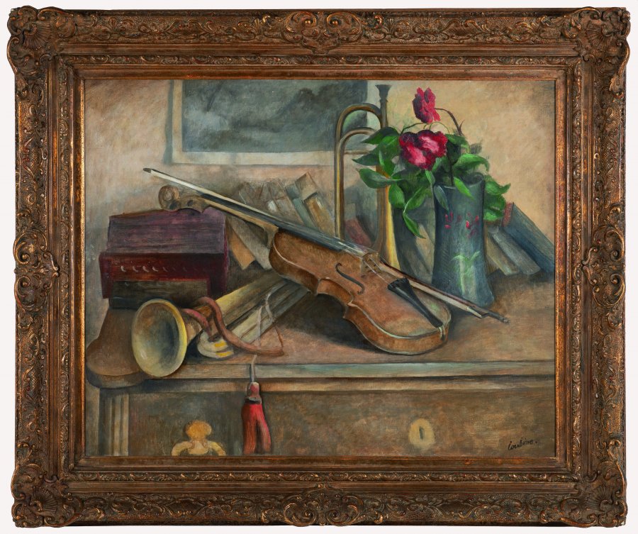 STILL LIFE WITH VIOLIN