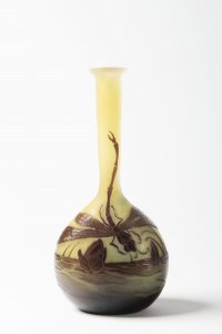 VASE WITH A DRAGONFLY MOTIF