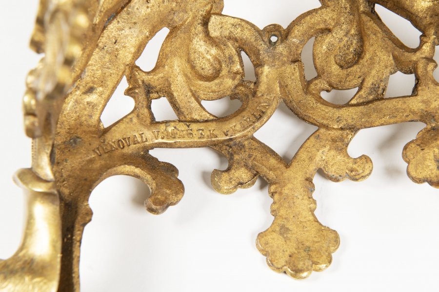 TWO HISTORICISM CANDLESTICKS