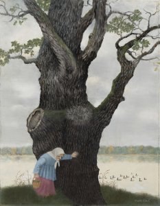 NEAR AN OLD OAK