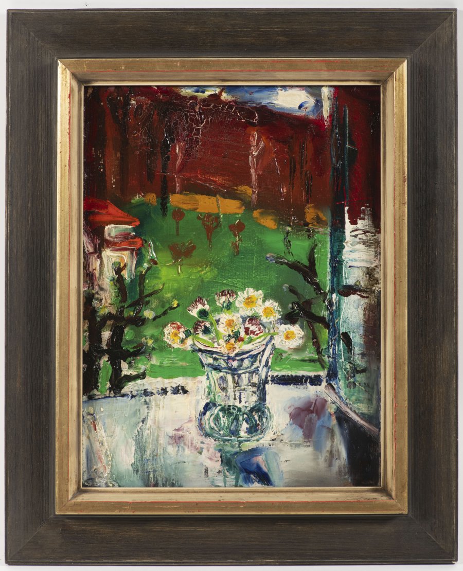 DAISIES ON A WINDOWSILL