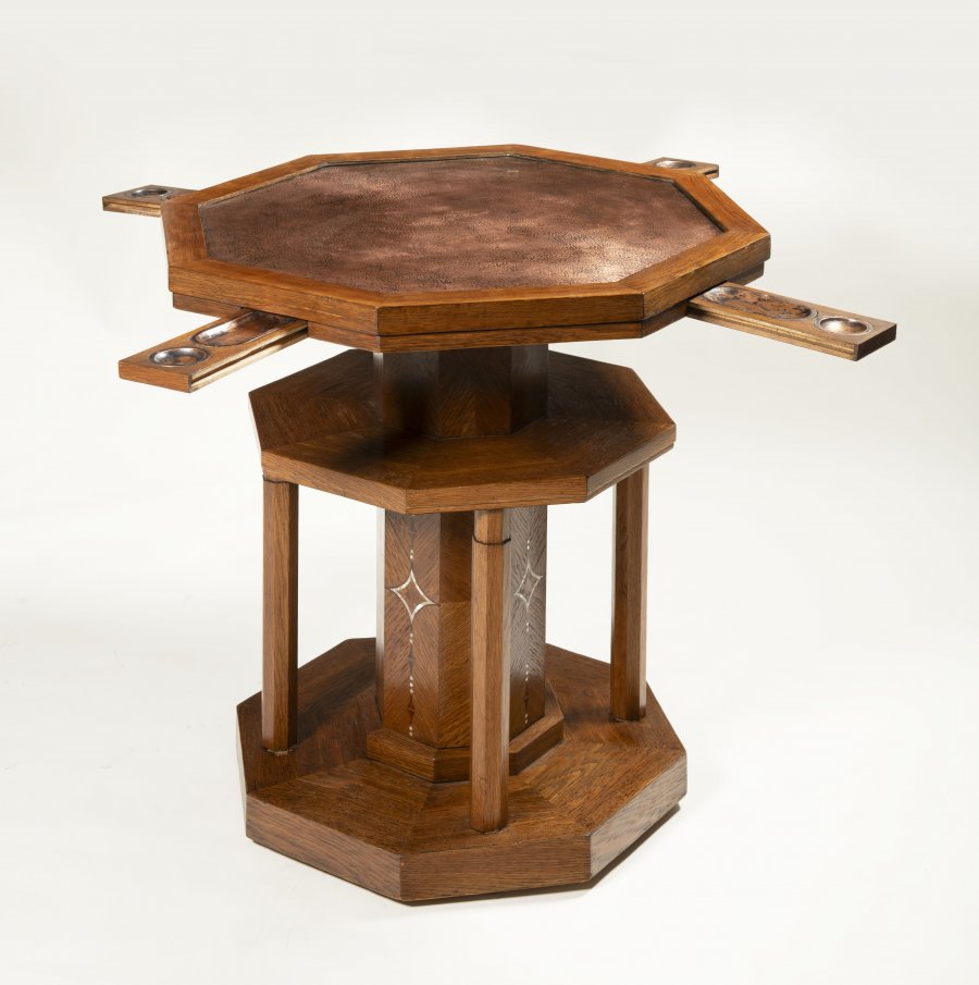ART NOUVEAU GAMING TABLE