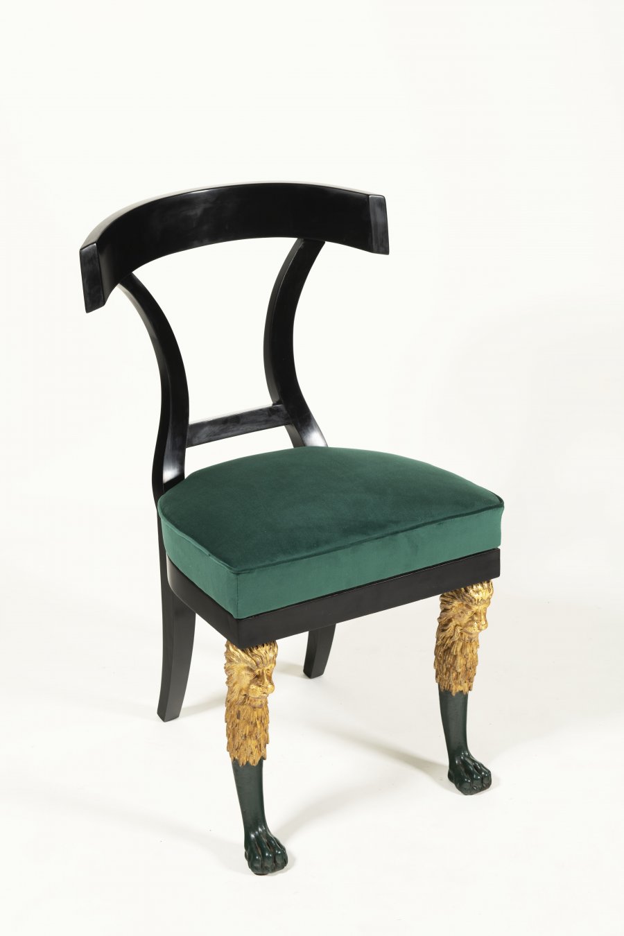 SET OF SIX EMPIRE CHAIRS