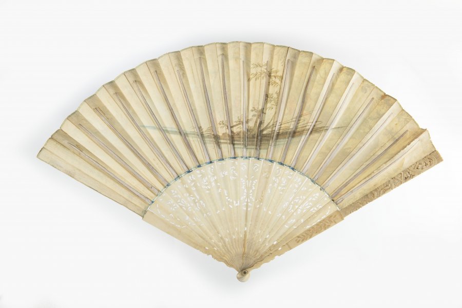 TWO ROCOCO FANS