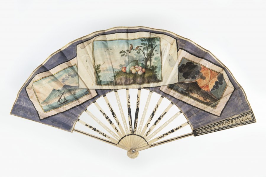 TWO ROCOCO FANS