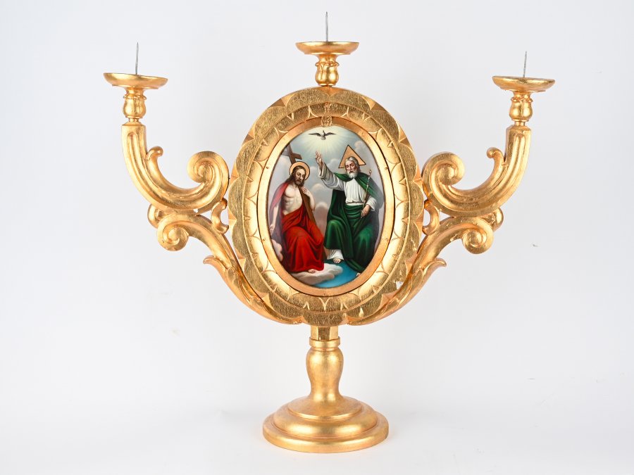 A SACRAL CANDLESTICK