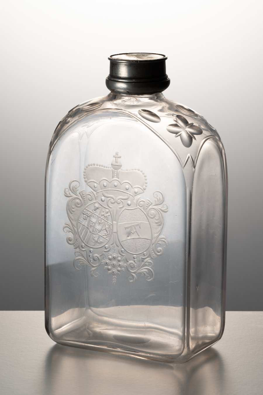 HERALDIC FLASK