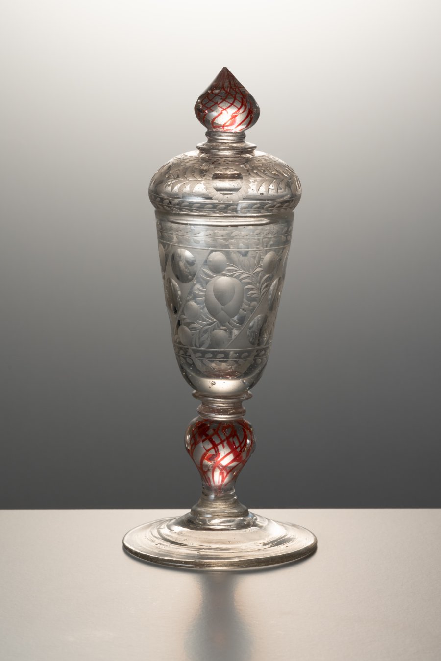 BAROQUE GOBLET WITH LID