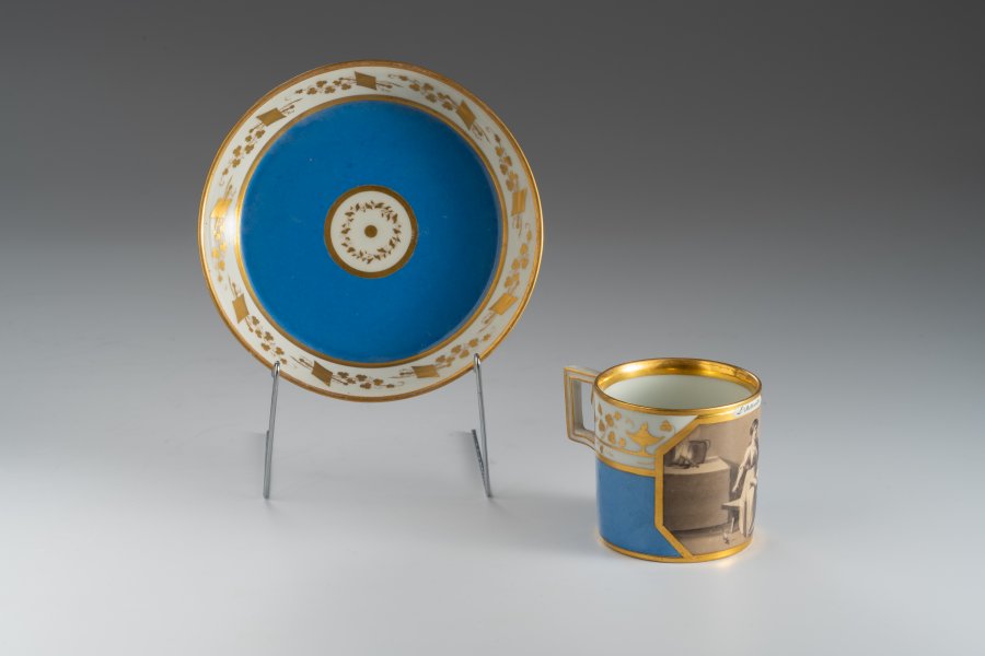 CUP AND SAUCER VIENNA