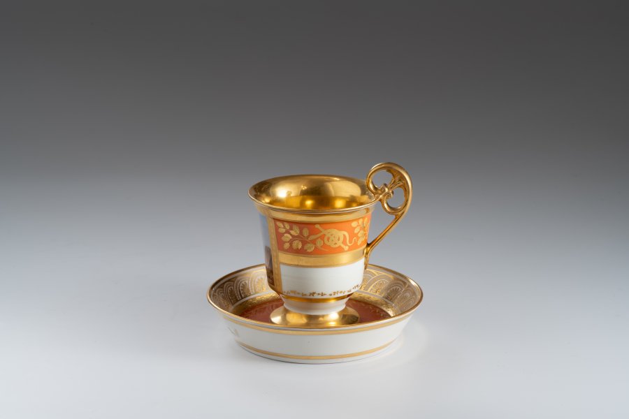 CUP AND SAUCER VIENNA