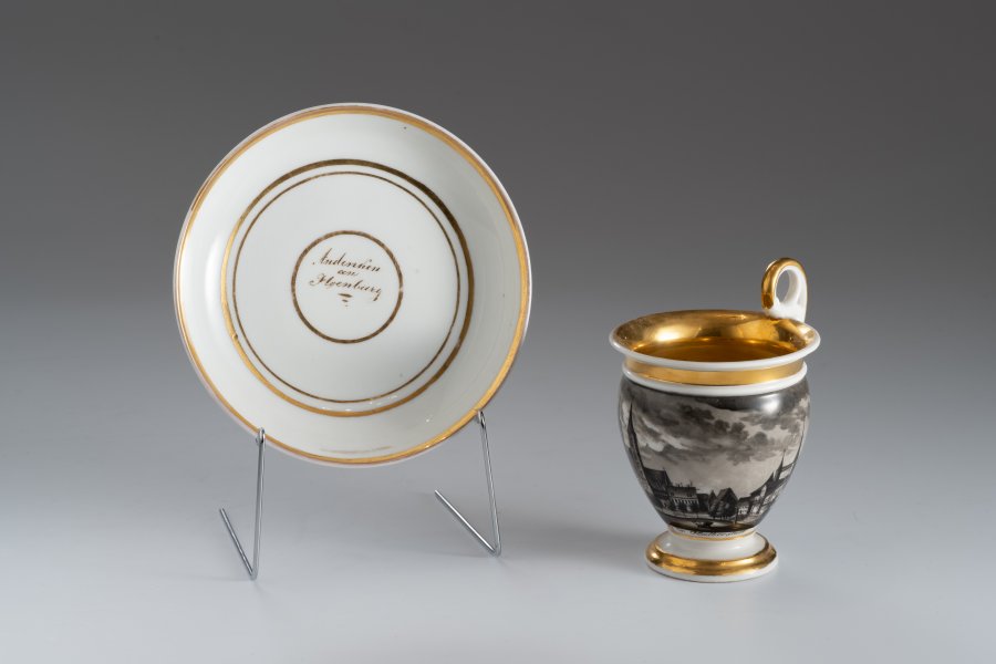 CUP AND SAUCER CHODOV