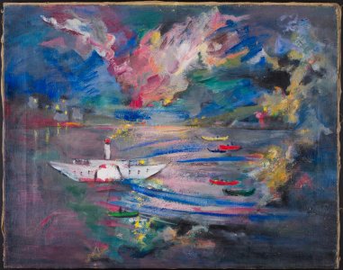 RAB PORT IN THE NIGHT