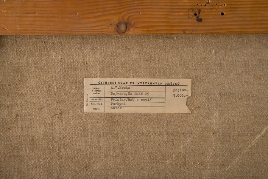 RAB PORT IN THE NIGHT