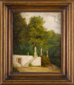 STAIRCASE OF THE THUN-HOHENSTEIN TOMB