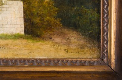 STAIRCASE OF THE THUN-HOHENSTEIN TOMB