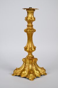 FLORAL CANDLESTICK