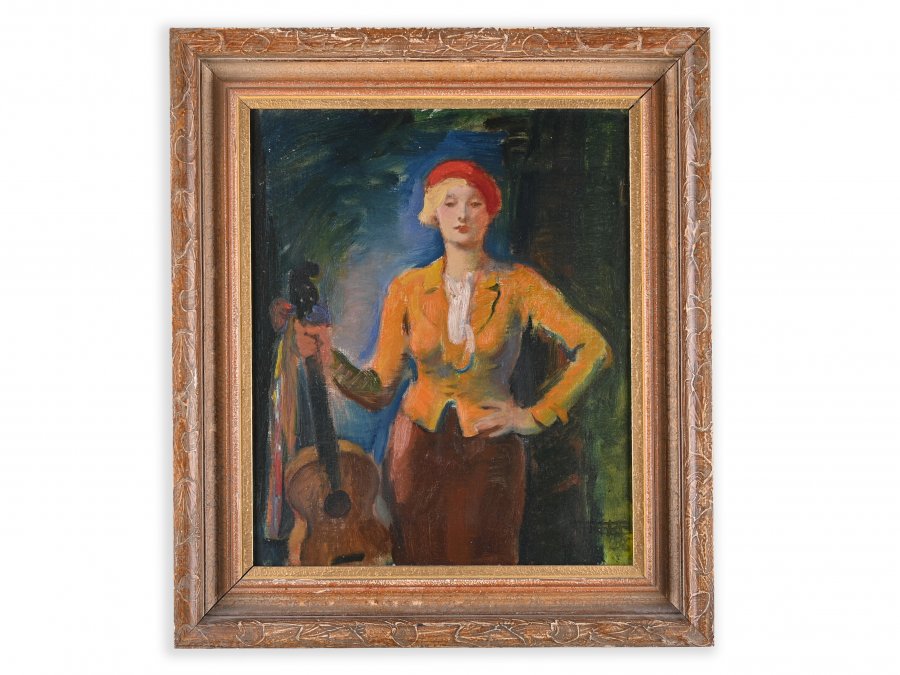 WOMAN WITH A GUITAR