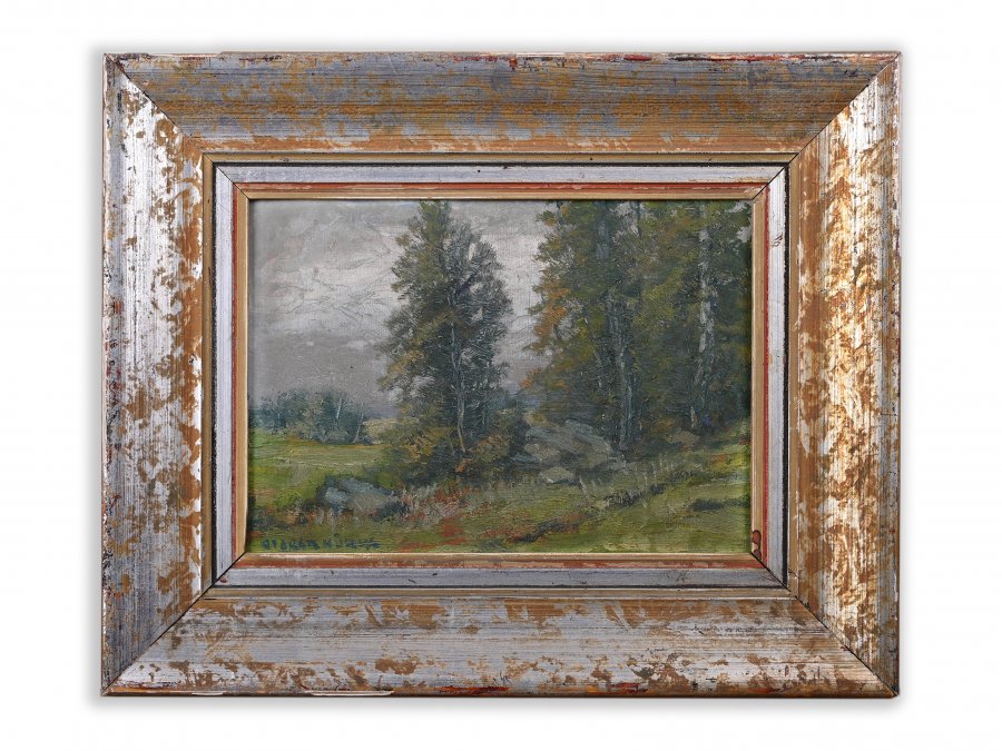 LANDSCAPE WITH TREES