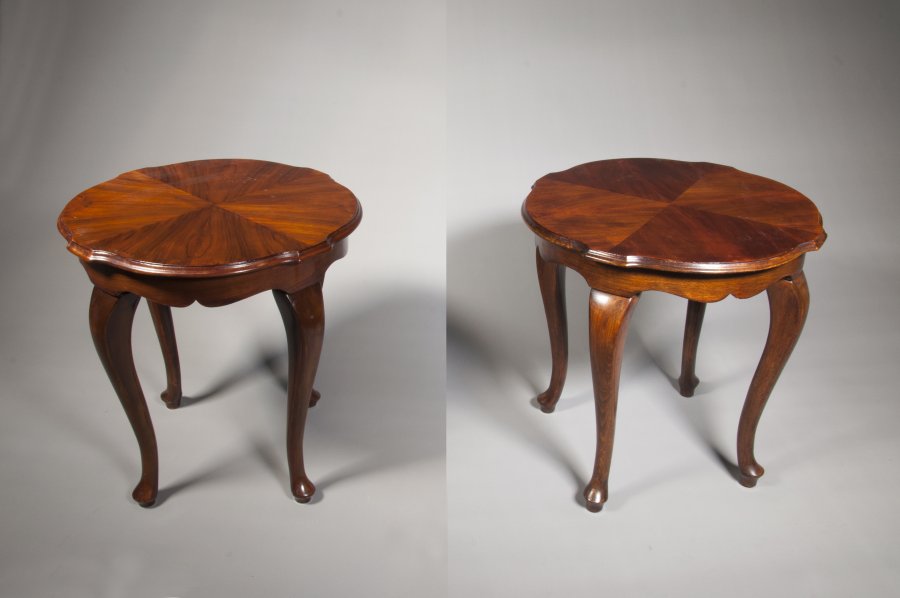 PAIRED SIDE TABLES