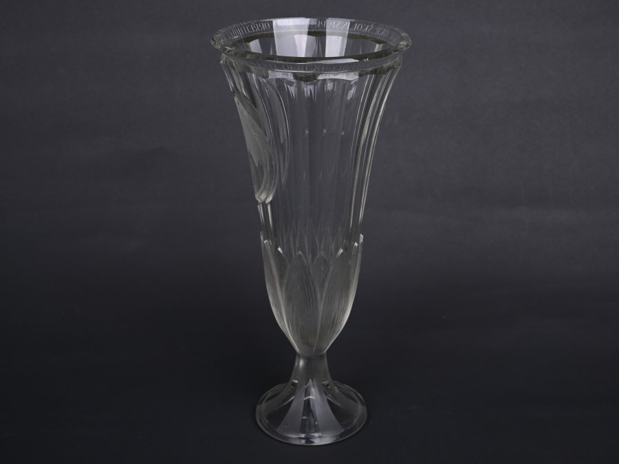 GLASS CUP WITH A DEDICATION