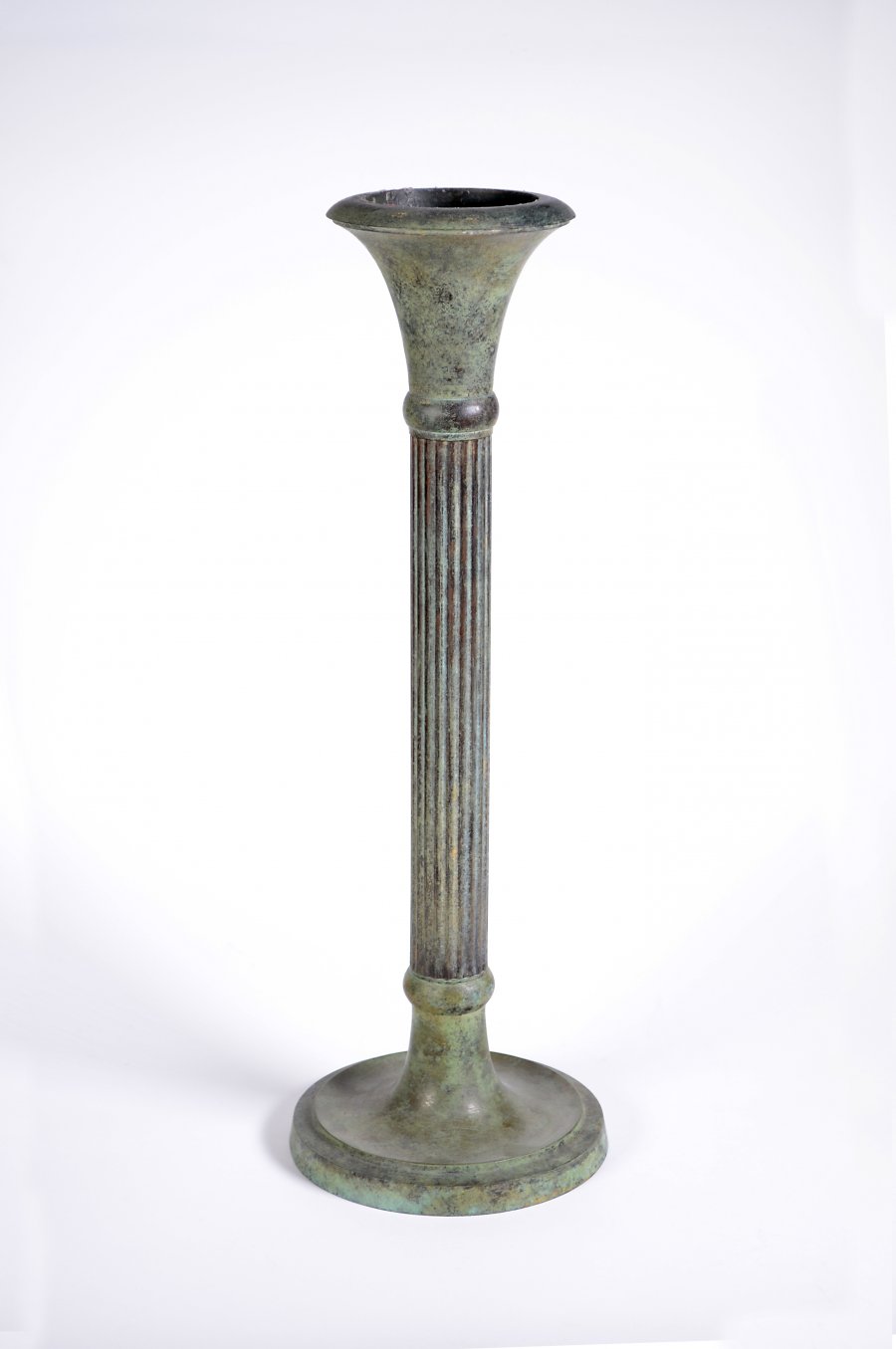 PATINATED CANDLESTICK