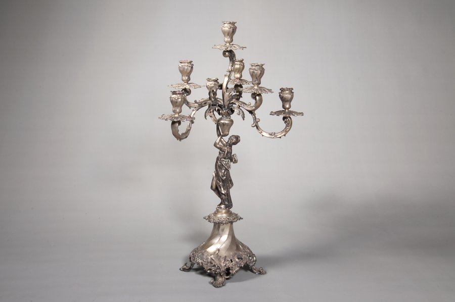 GODDESS DIANA CANDELABRUM