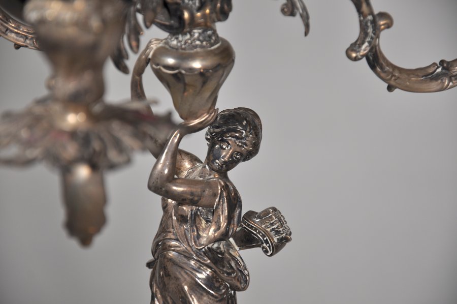 GODDESS DIANA CANDELABRUM