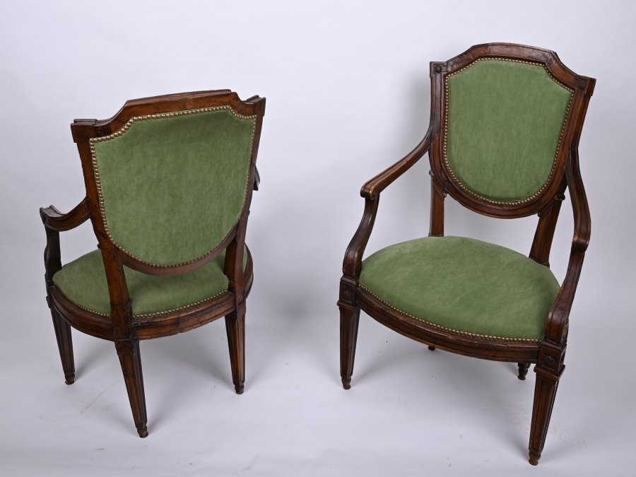 PAIRED ARMCHAIRS